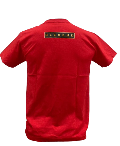 Blegend Muay Thai, Boxing T-shirt  Rebin Red