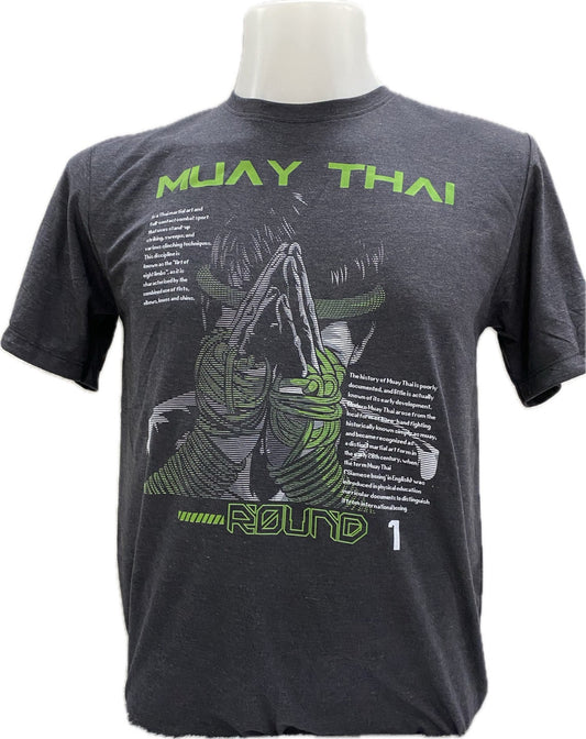 Blegend Muay Thai, Boxing T-shirt  Erke Black