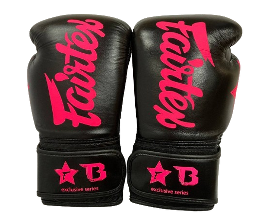 Fairtex Boxing Gloves BGVB3 Black Pink