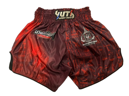 Fairtex Fight Shorts Dark Knight Red