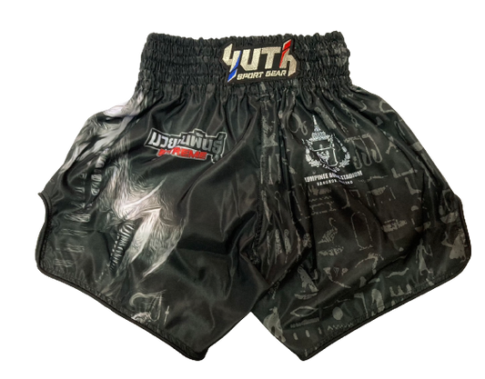 Fairtex Fight Shorts Dark Knight Black