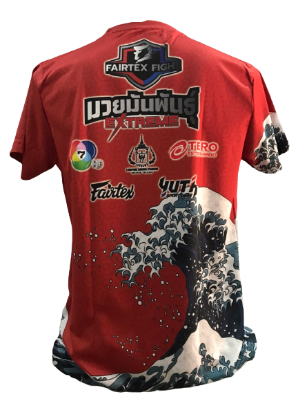 Fairtex Fight Promotion T-Shirt Triumph Red