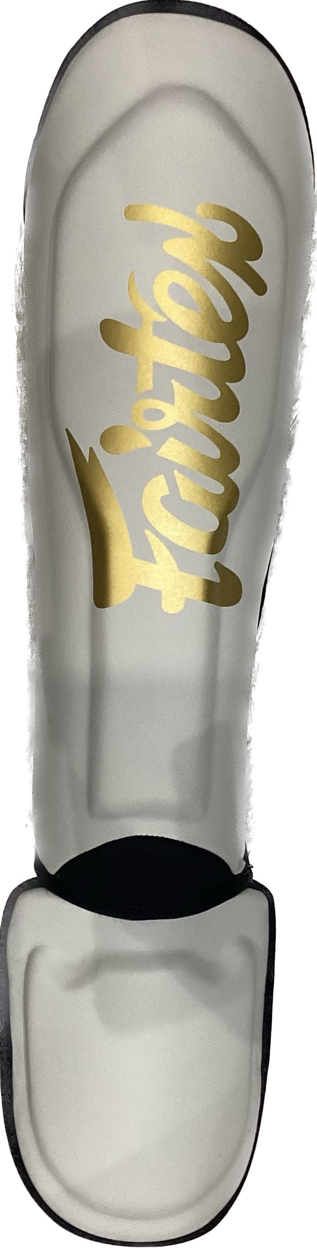 Fairtex Muay Thai Shin Guards  SPB1 White Gold