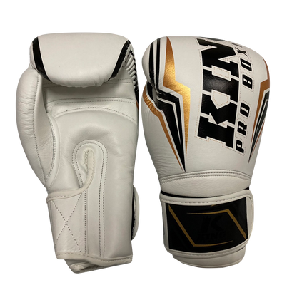 King Pro Boxing Gloves THOR White