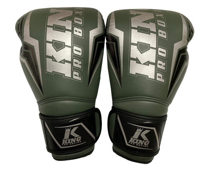 King Pro Boxing Gloves THOR Olive