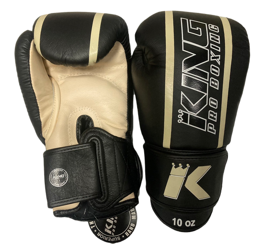 King Pro Boxing Gloves SG ELITE 4 BK/Khaki