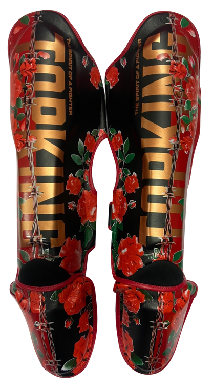 Top King Shinguards"Pro" ROSE TKSGRS Black Top King