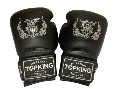 Top King Boxing Gloves "Super" TKBGSA Air Black N