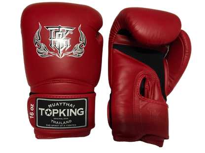 Top King Boxing Gloves "Super" TKBGSA Air Red N