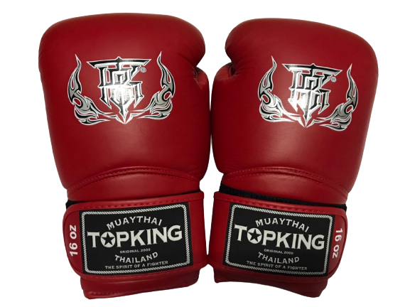 Top King Boxing Gloves "Super" TKBGSA Air Red N