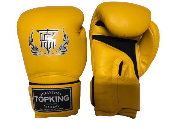 Top King Boxing Gloves "Super" TKBGSA Air Yellow N