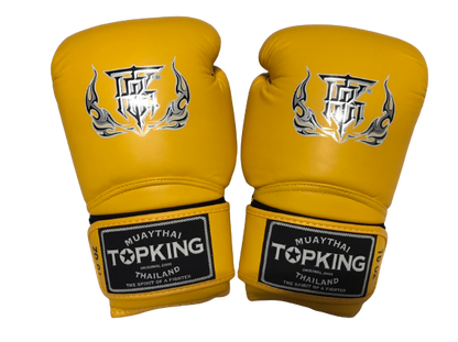 Top King Boxing Gloves "Super" TKBGSA Air Yellow N