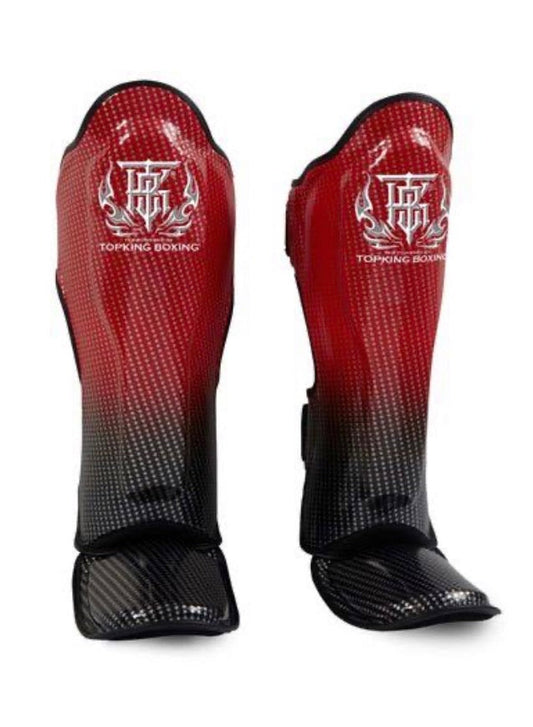 Top King Shinguards Super Star TKSGSS01 Red Black