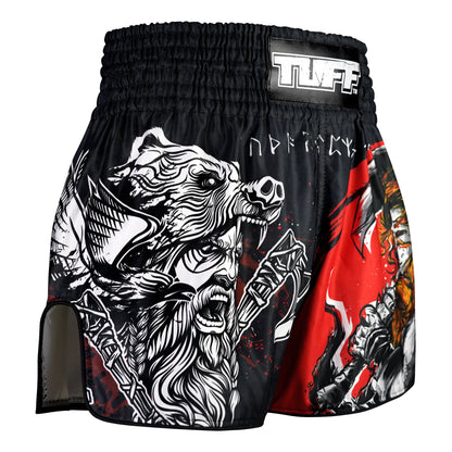 Tuff Muay Thai Shorts TUF-RMS121-BLK