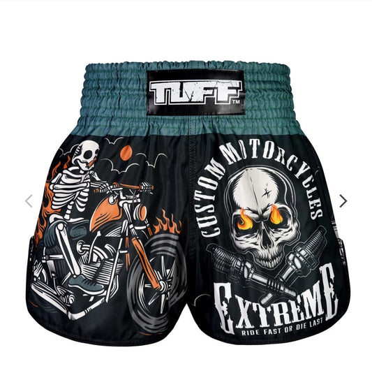 Tuff Muay Thai Shorts  Tuf-RMS 109 Black