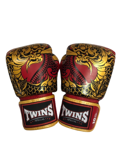 Twins Special  gloves FBGVL3-52  Gold Red