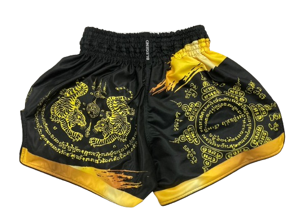 Боксерские шорты Blegend Gold Tiger