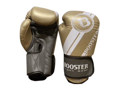 Booster Boxing Gloves BGLV3 Gold White Grey - SUPER EXPORT SHOP