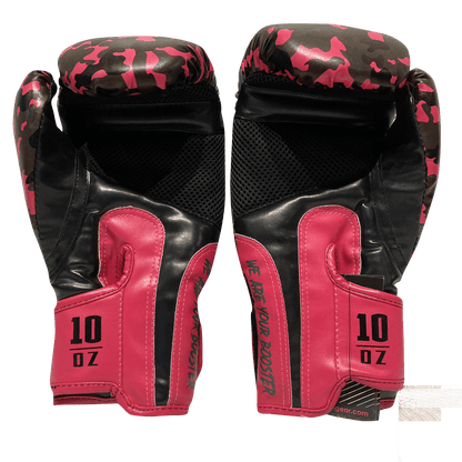 Booster Boxing Gloves Kids Youth CAMO Pink - SUPER EXPORT SHOP