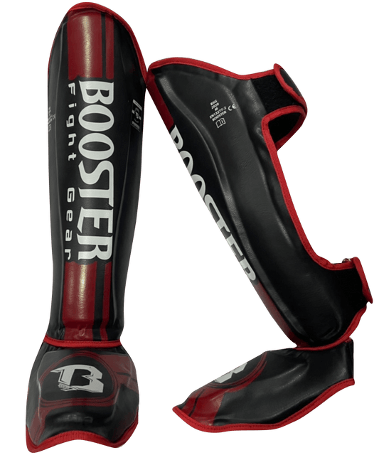 Booster Shinguards BSG V3 Black Red