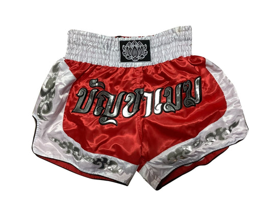 Buakaw Shorts BFG3-3 RED WHITE