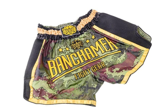 Buakaw Shorts BFG5-1 CAMO BLACK GOLD