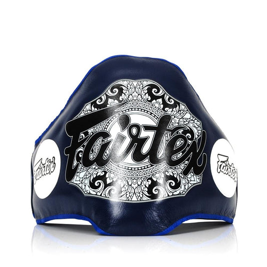 Fairtex Belly Pad Leather BPV2 Blue