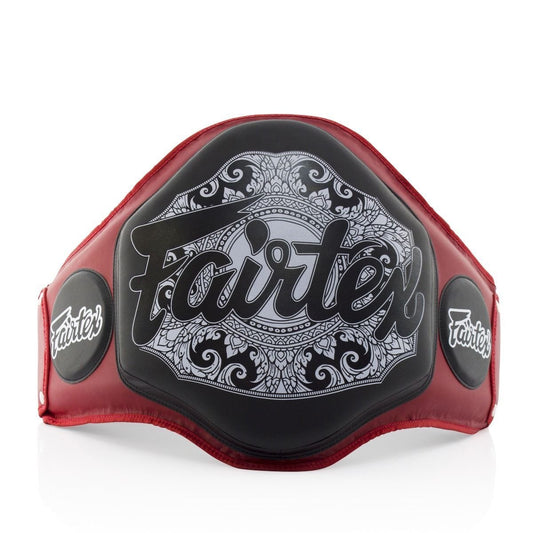 Fairtex Belly BPV3 Red/Black Pad Light Weight