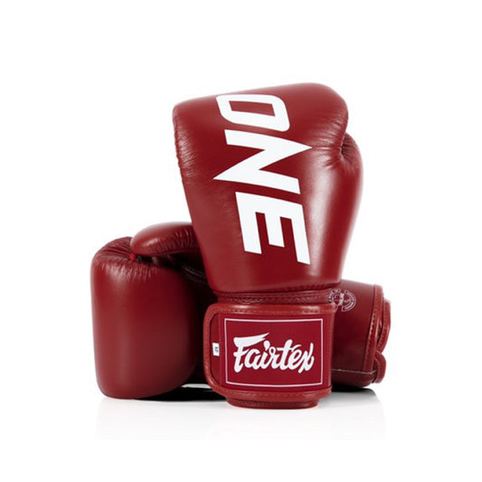 Fairtex Boxing Gloves BGV1 "ONE" Red