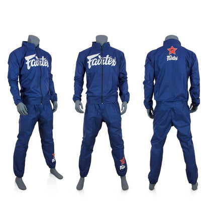 Fairtex Vinyl Sauna Suit VS2 Blue