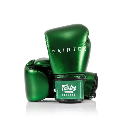 Боксерские перчатки FAIRTEX BGV22 METALLIC Green