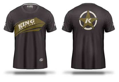 King Pro Boxing T-shirt Arrow Grey