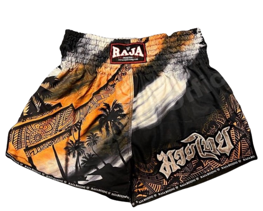 Raja Muay Thai Shorts Sunset