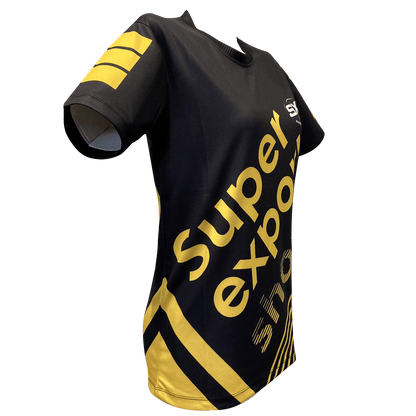 SXS T-shirt Maha Black - SUPER EXPORT SHOP