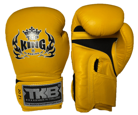 Top King Boxing Gloves "Super" AIR TKBGSA Yellow