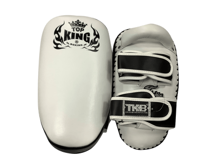 Top King  Kicking Pads TKKPU (Curve) White Black