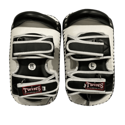 Twins Special Kicking Pads KPL12 White Black Twins Special