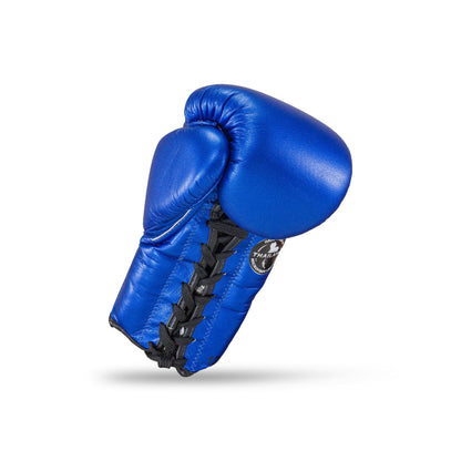 Боксерские перчатки Blegend BGL221 на шнуровке синие