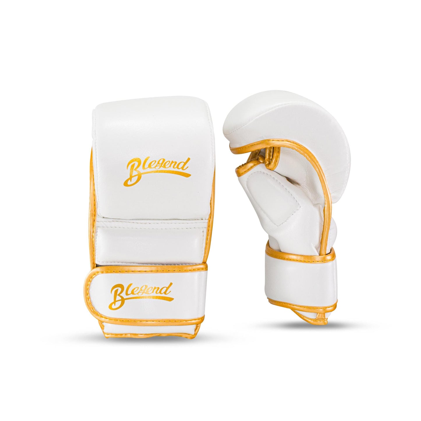 Blegend MMA Gloves Champion 3x White Gold