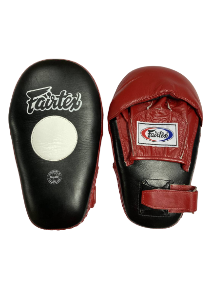 Fairtex Boxing Pads, Focus Mitts Pro Angular  FMV8 Black Red