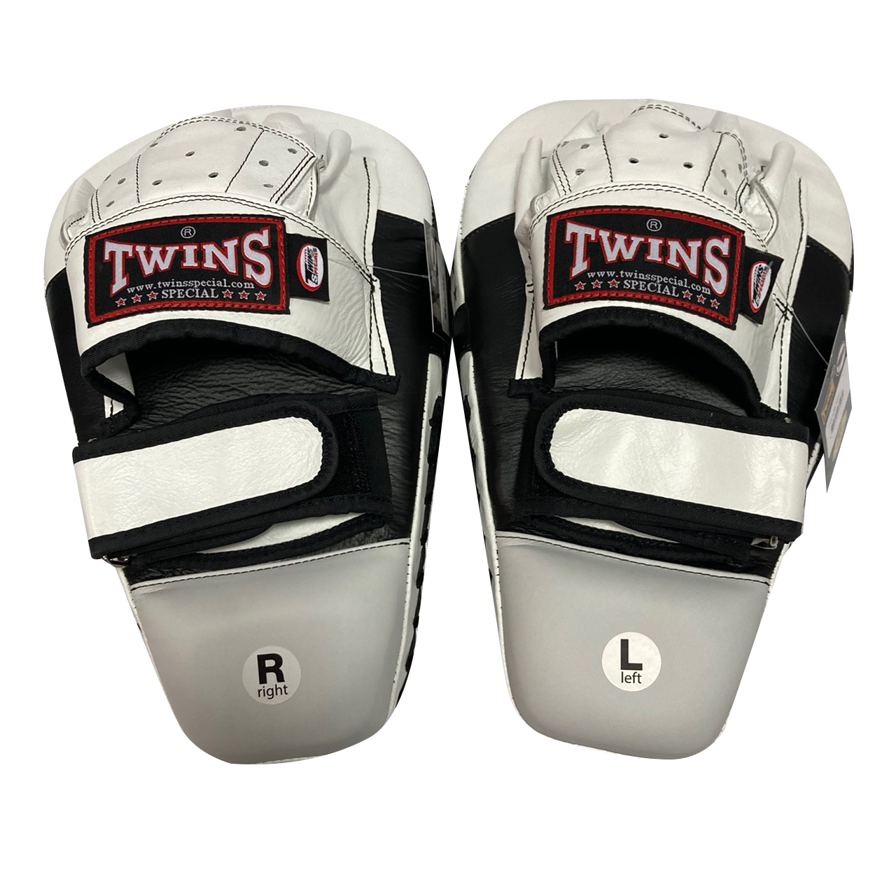 Twins Special Boxing Pads, Focus Mitts PML21 Black White