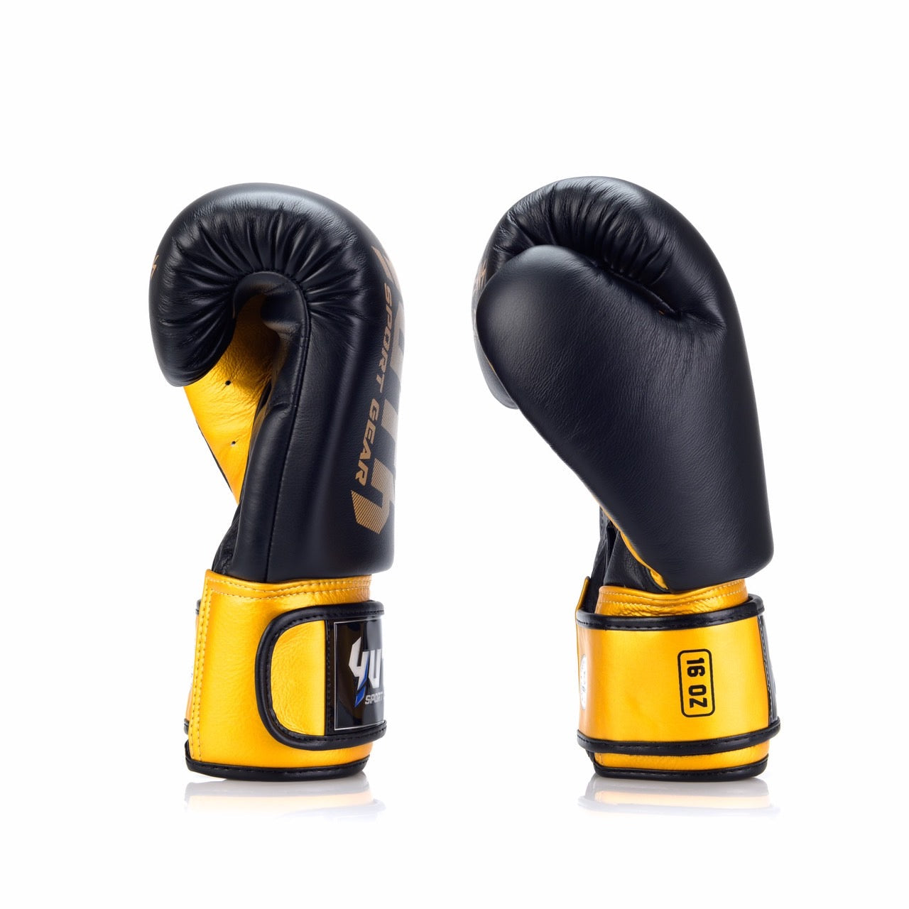 Yuth Boxing Gloves BGL20 Leather Black Gold