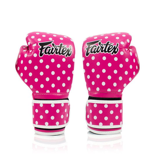 Fairtex Boxing Gloves BGV14 PINK DOTS