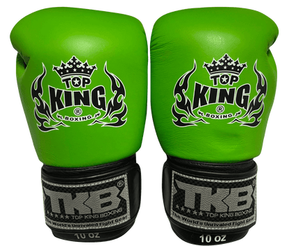 Top King Boxing Gloves TKBGAV Air Green Black White - SUPER EXPORT SHOP