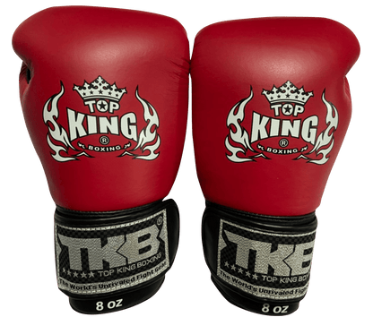 Top King Boxing Gloves TKBGAV Red White Black - SUPER EXPORT SHOP